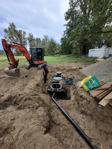 aExcavator