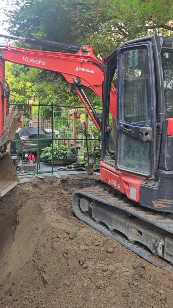 aExcavator
