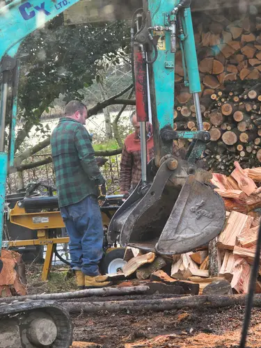 aExcavator