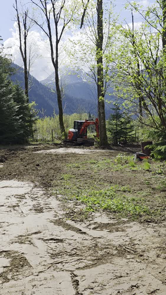 aExcavator