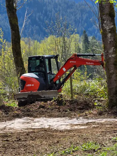 aExcavator