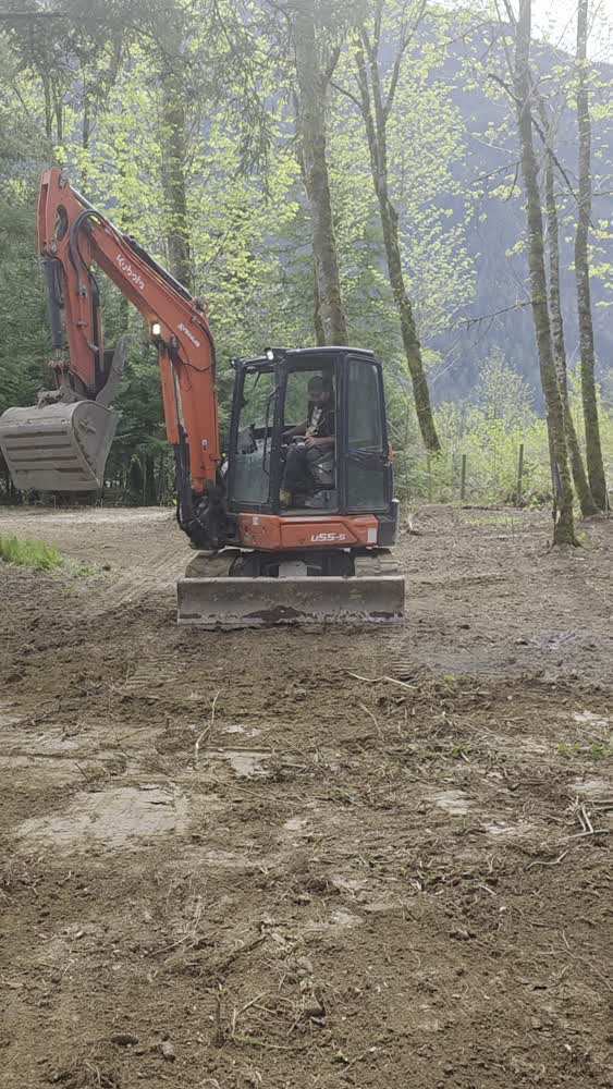 aExcavator