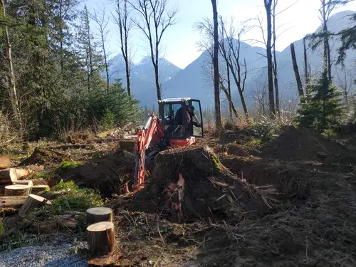 aExcavator