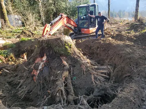aExcavator