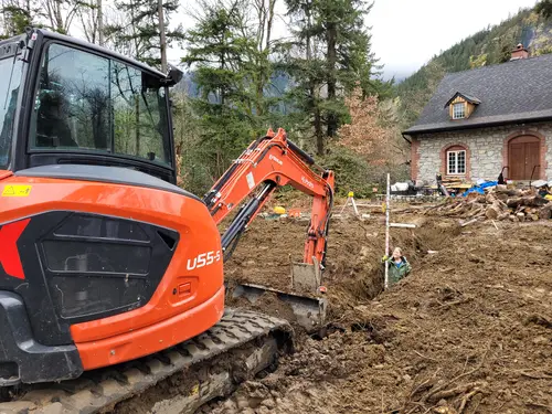 aExcavator