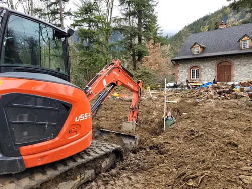 aExcavator