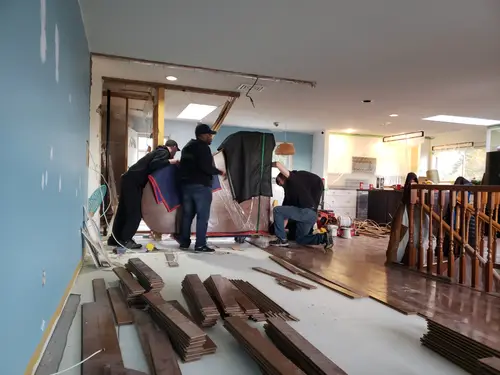 Hodson Pl Mission Renovation Kitchen Bath Living Room Wall