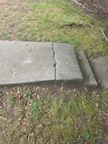 Maple Ridge Stairs and Ground Settling