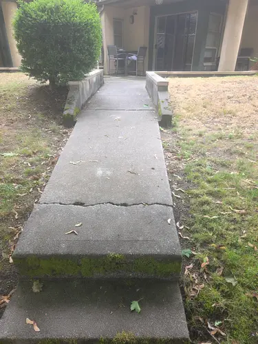 Maple Ridge Stairs and Ground Settling