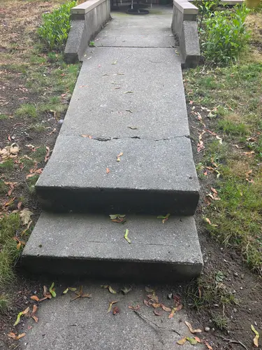 Maple Ridge Stairs and Ground Settling
