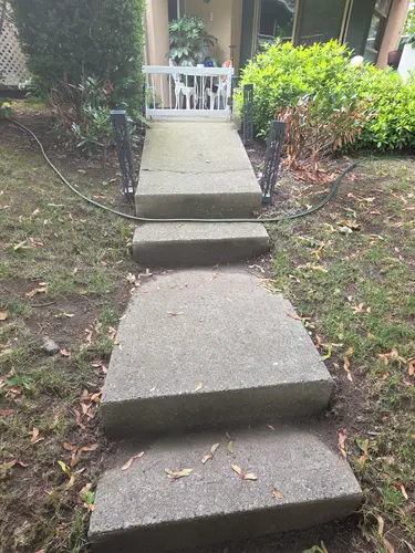 Maple Ridge Stairs and Ground Settling