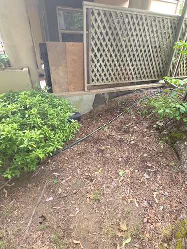Maple Ridge Stairs and Ground Settling