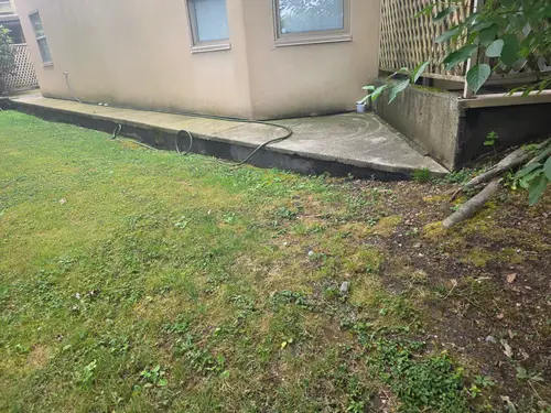 Maple Ridge Stairs and Ground Settling