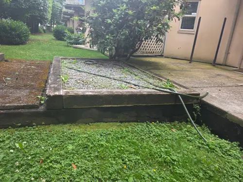 Maple Ridge Stairs and Ground Settling