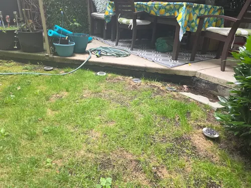 Maple Ridge Stairs and Ground Settling